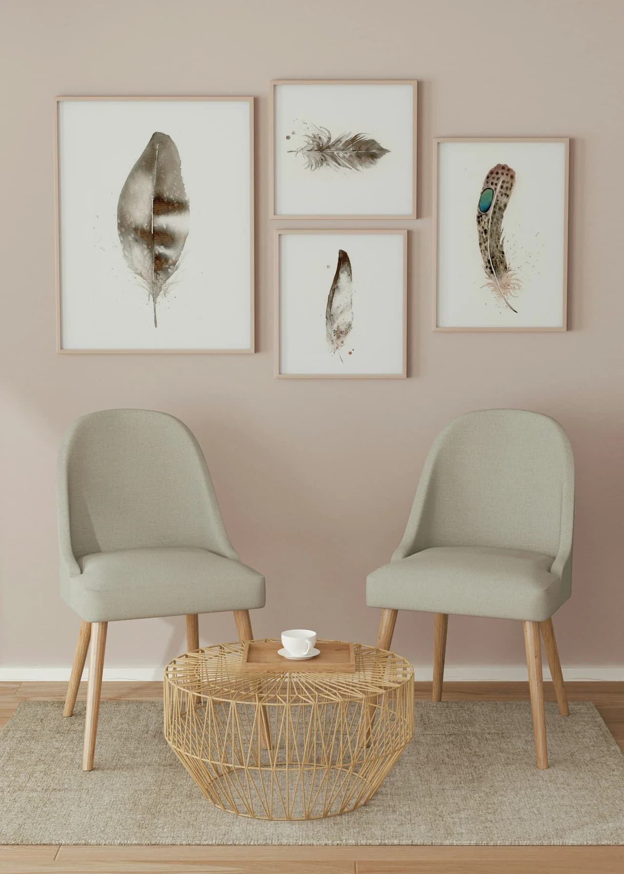 Coopers Owls shown in a room setting