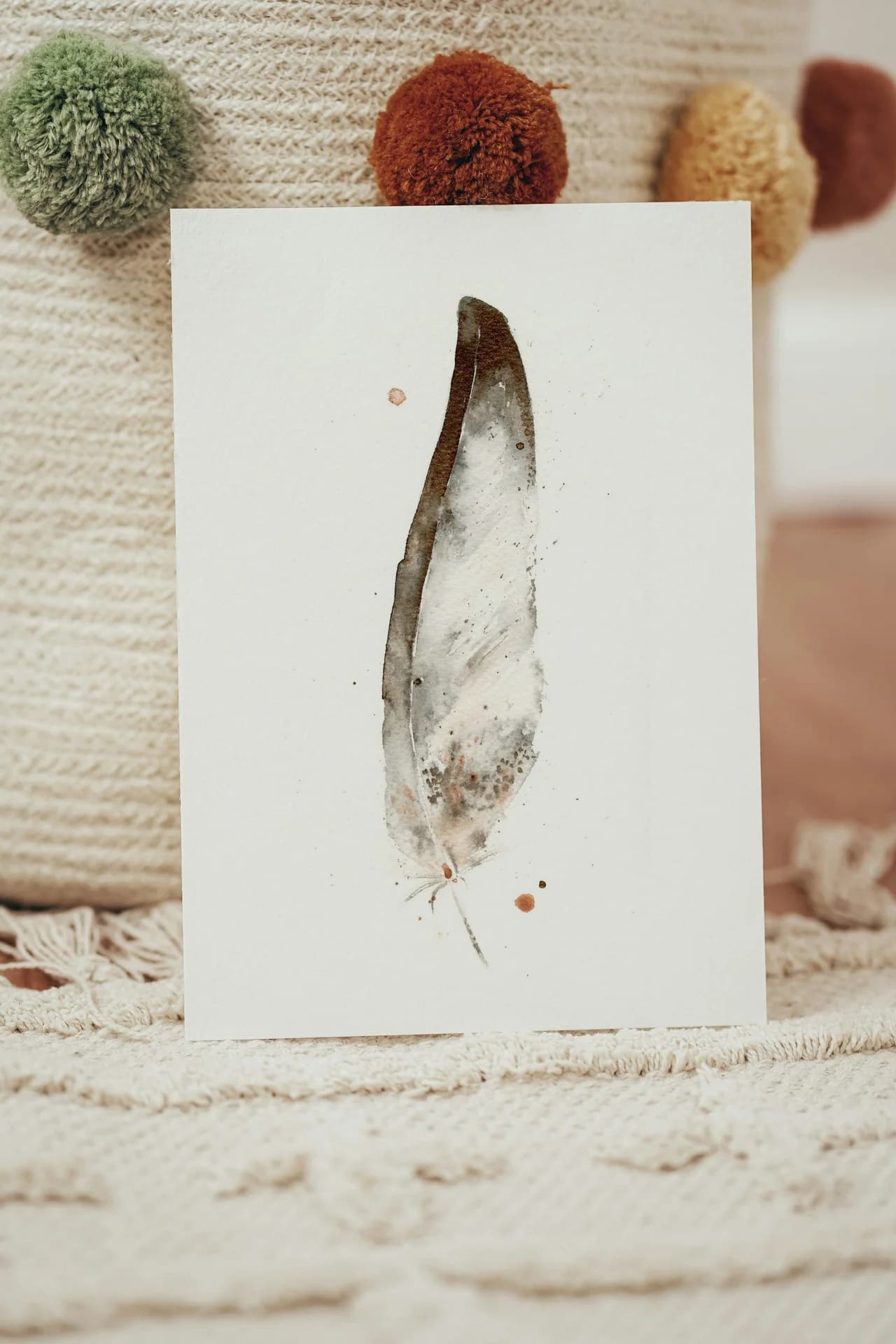 Bald Eagle shown in a room setting