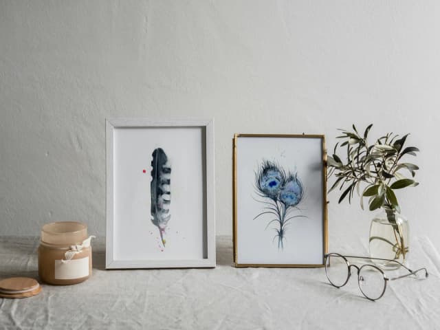 Magpie shown in a room setting