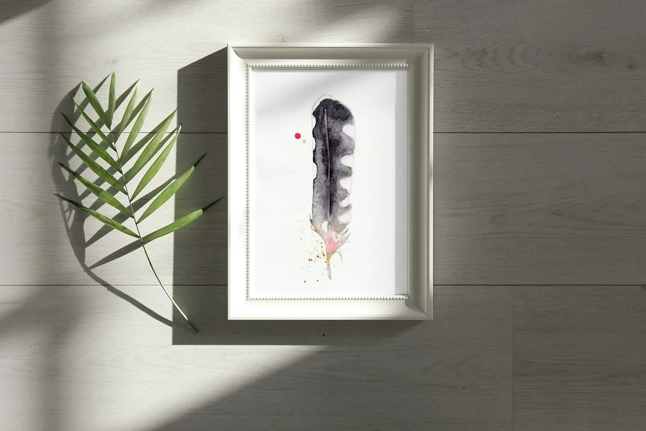 Magpie shown in a room setting
