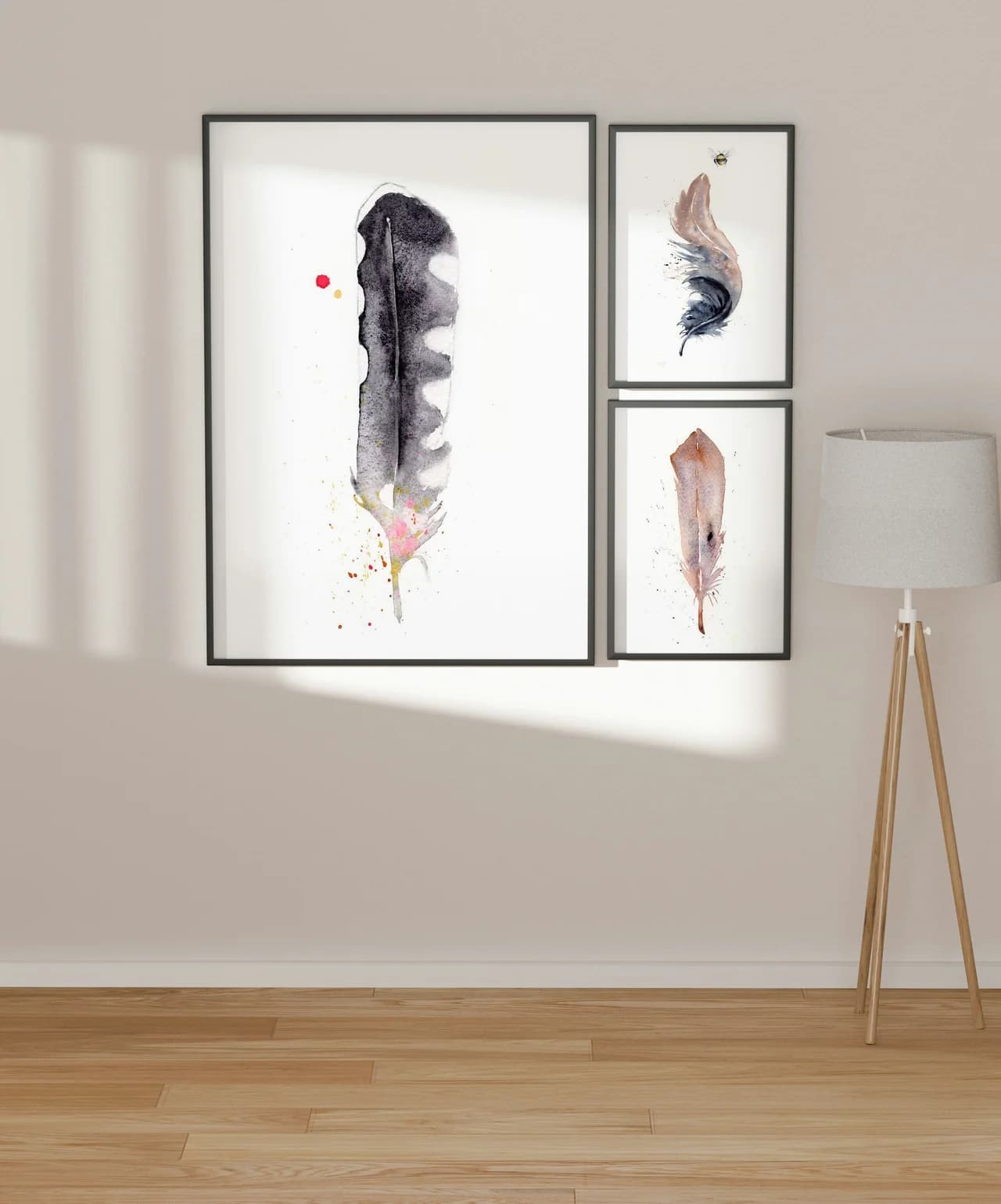 Magpie shown in a room setting