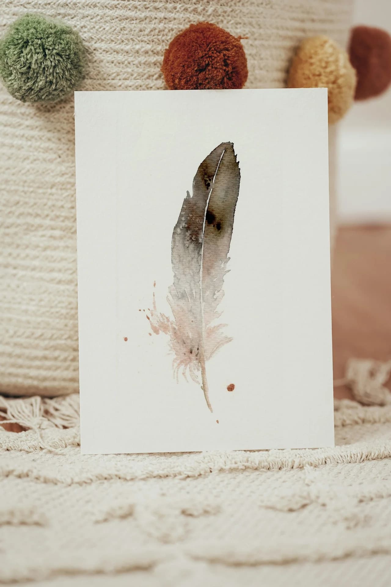 Bald Eagle shown in a room setting