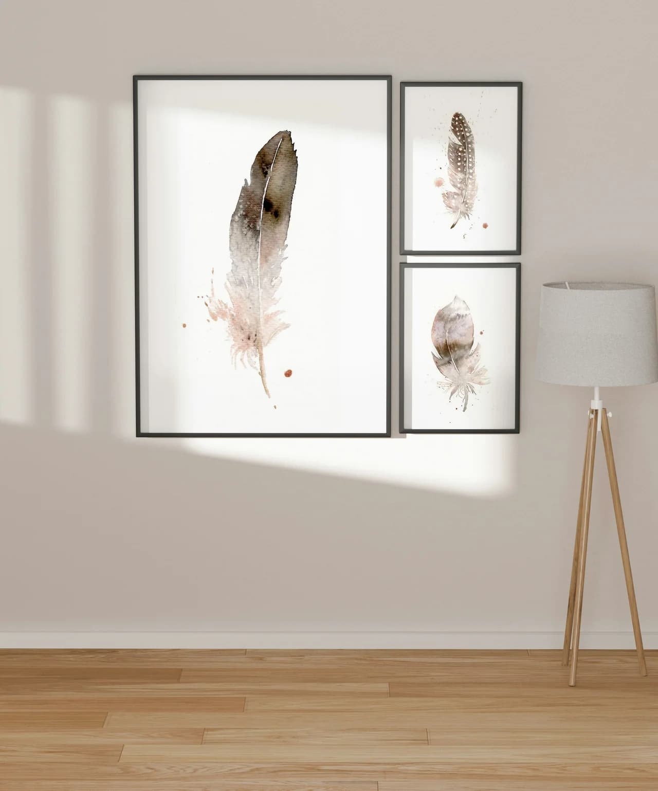 Bald Eagle shown in a room setting