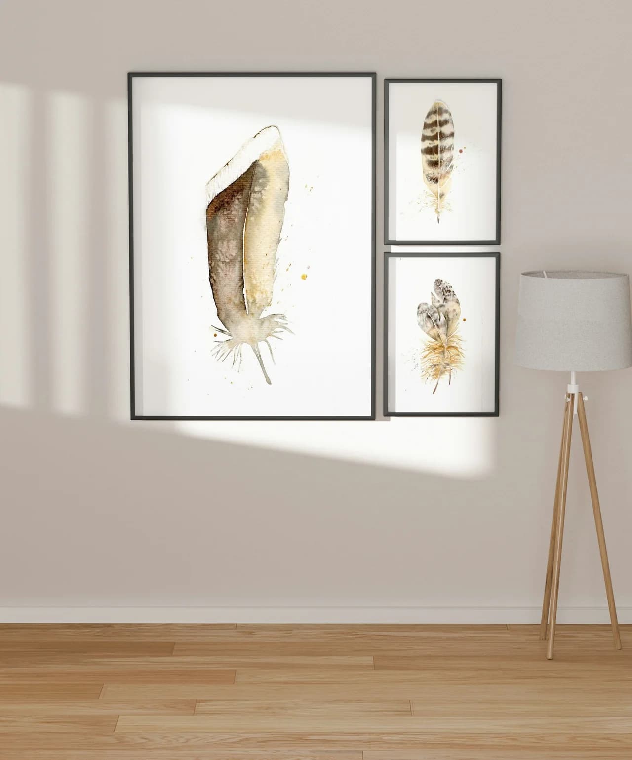 Common Raven shown in a room setting