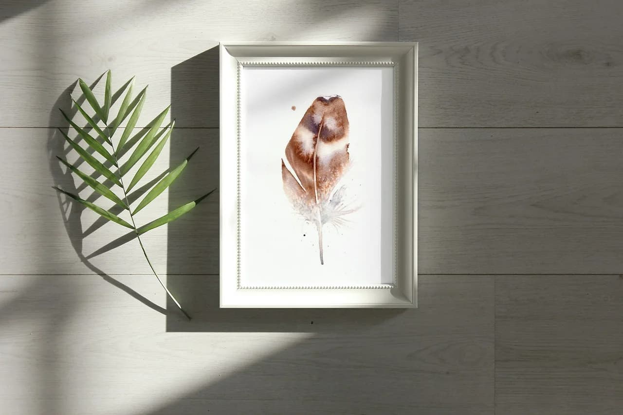 Owl shown in a room setting
