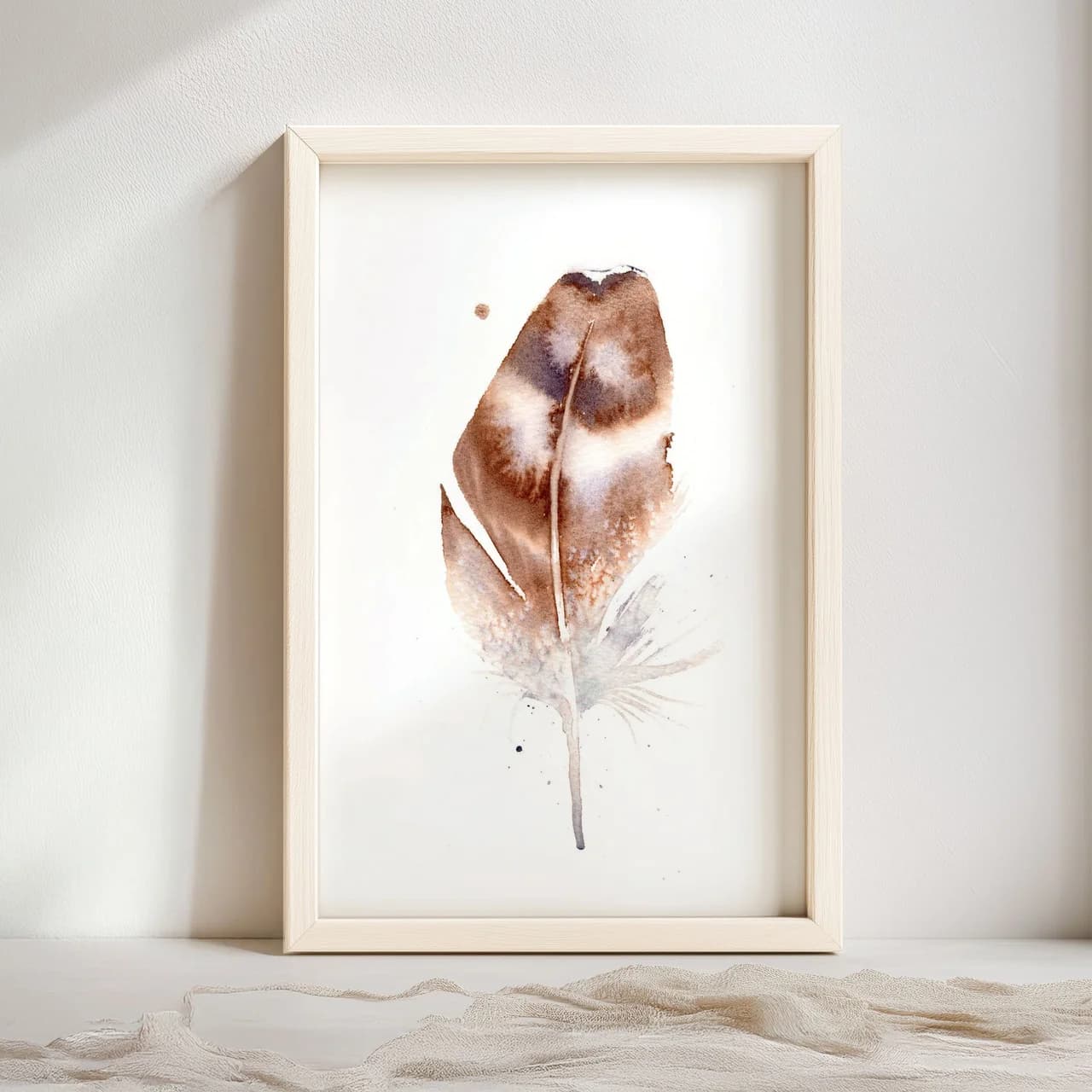 Owl shown in a room setting