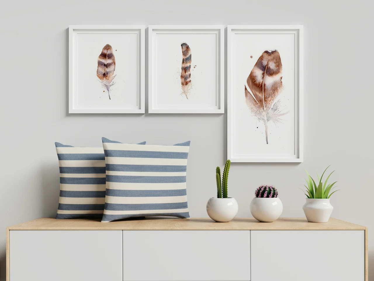Owl shown in a room setting