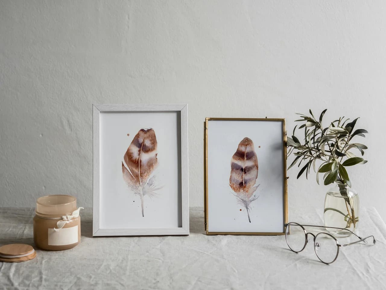 Owl shown in a room setting