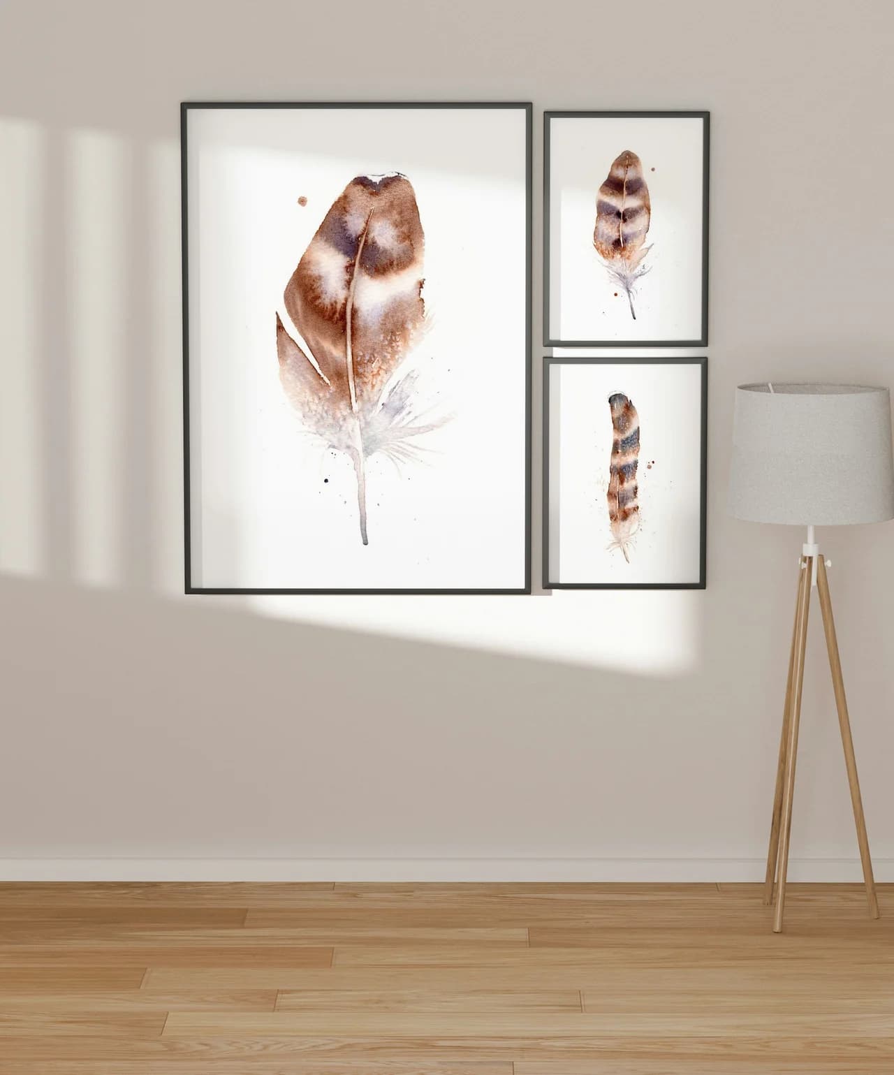 Owl shown in a room setting