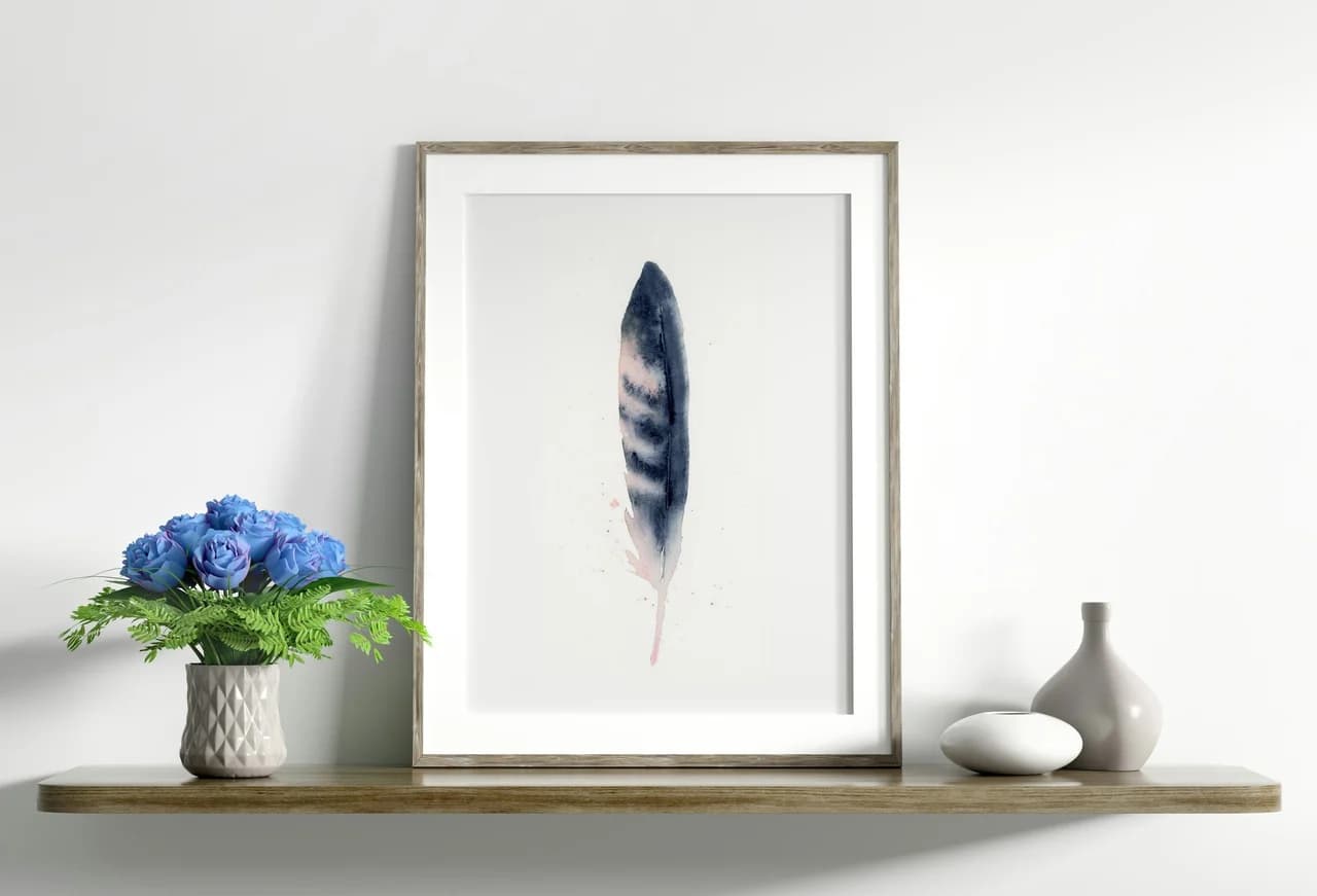 Blue Jay shown in a room setting