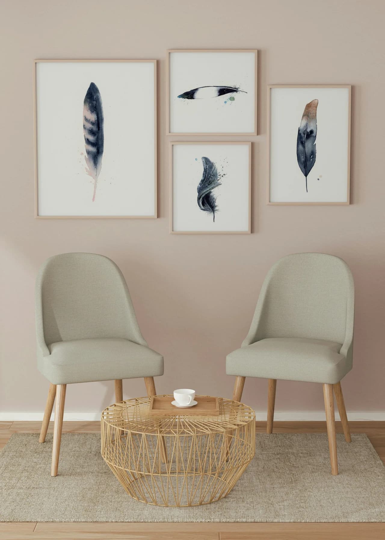 Blue Jay shown in a room setting