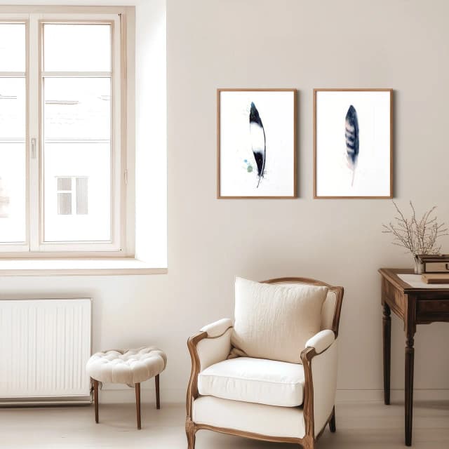 Blue Jay shown in a room setting