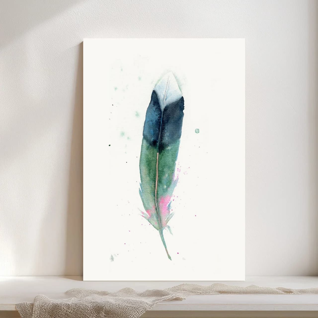 Mallard shown in a room setting
