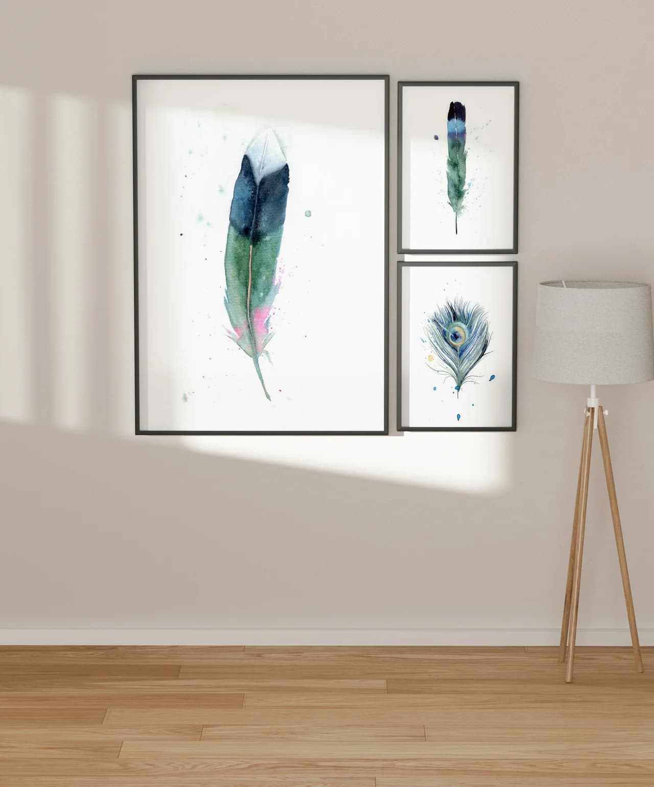 Mallard shown in a room setting