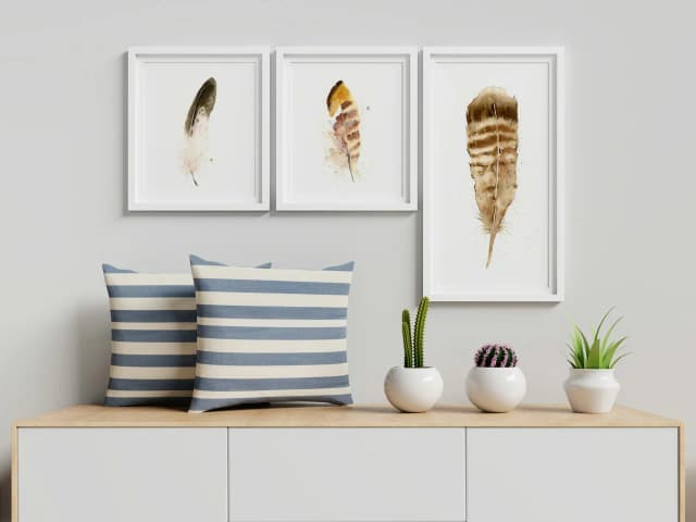 Wild Turkey shown in a room setting