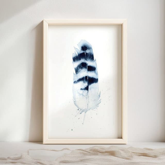 Owl shown in a room setting