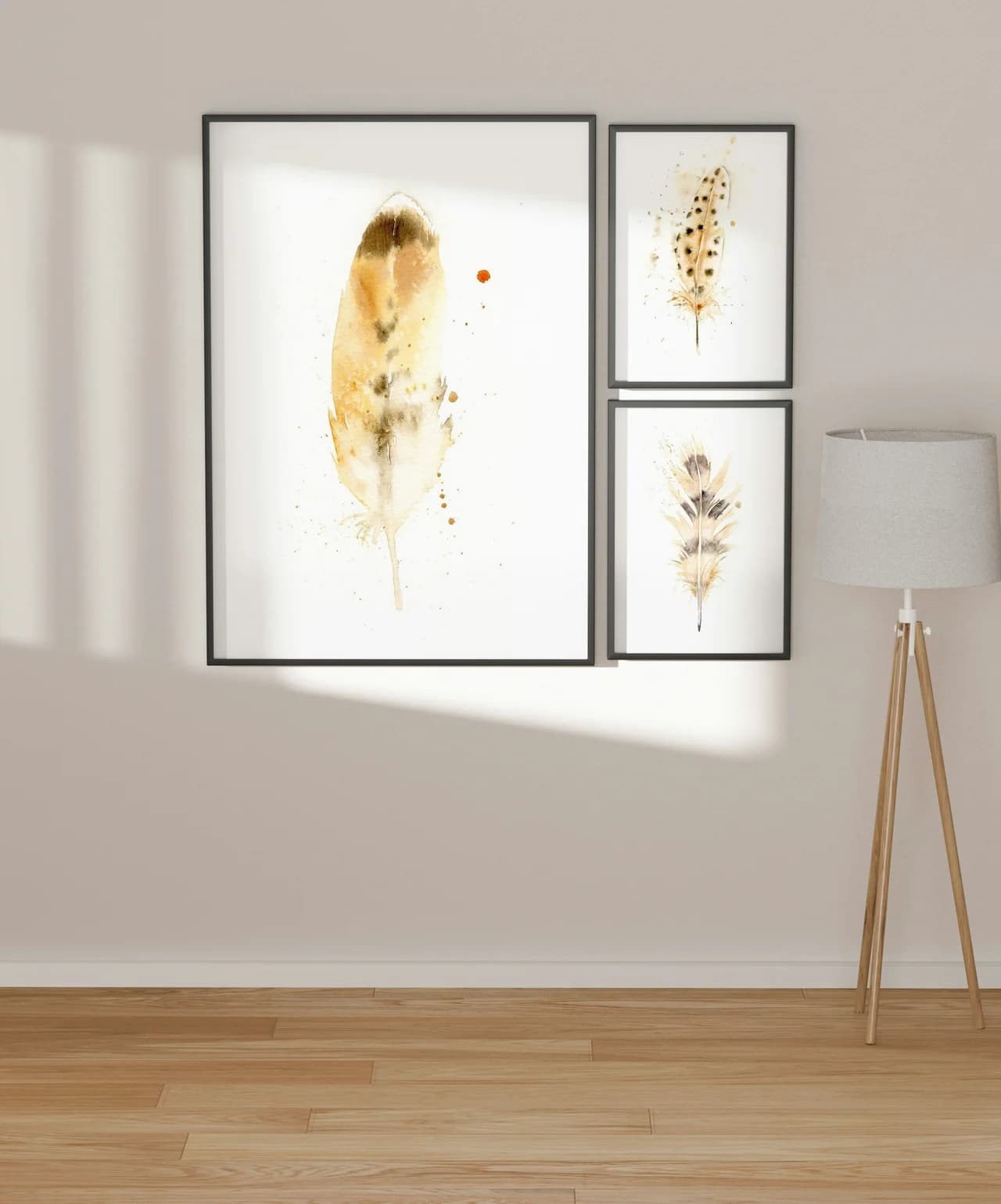 Hawk shown in a room setting