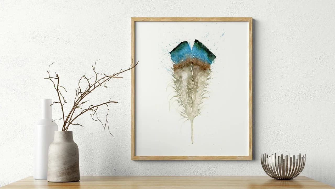 Blue Jay shown in a room setting