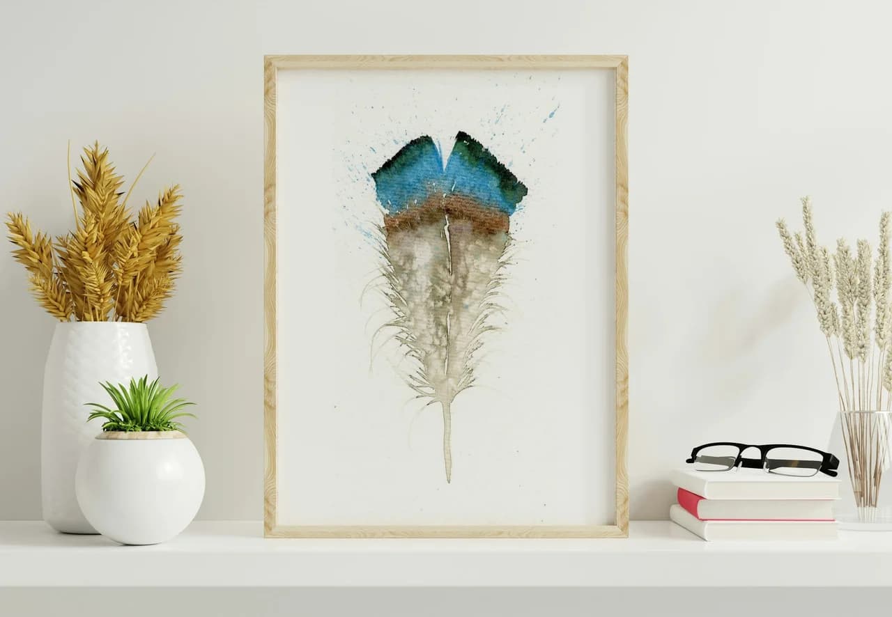 Blue Jay shown in a room setting
