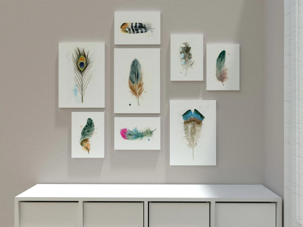 Blue Jay shown in a room setting