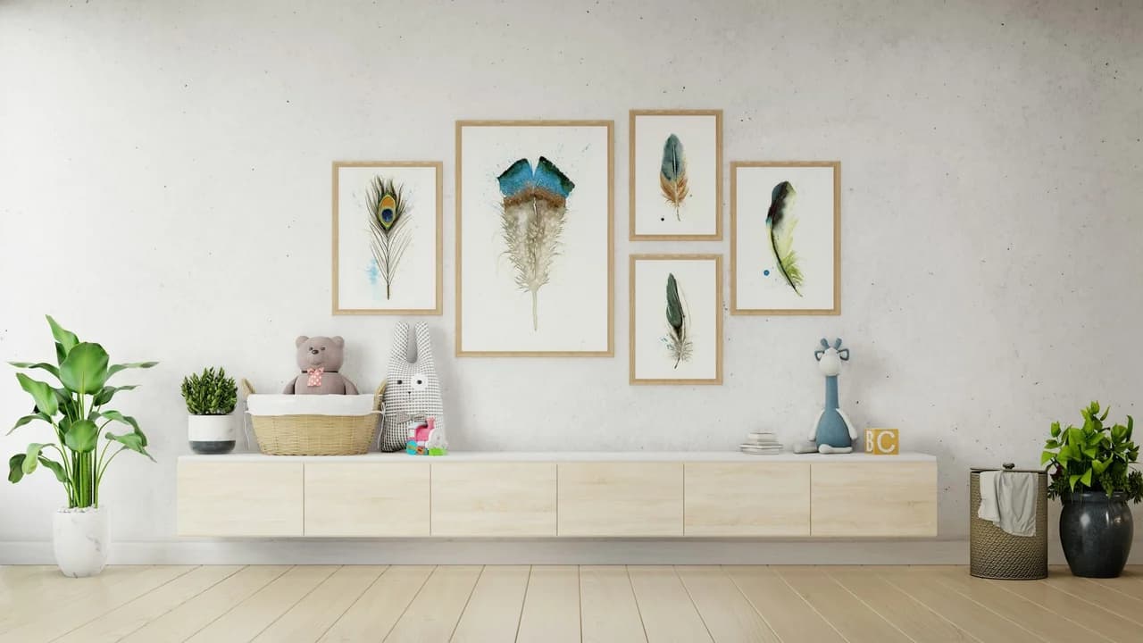 Blue Jay shown in a room setting
