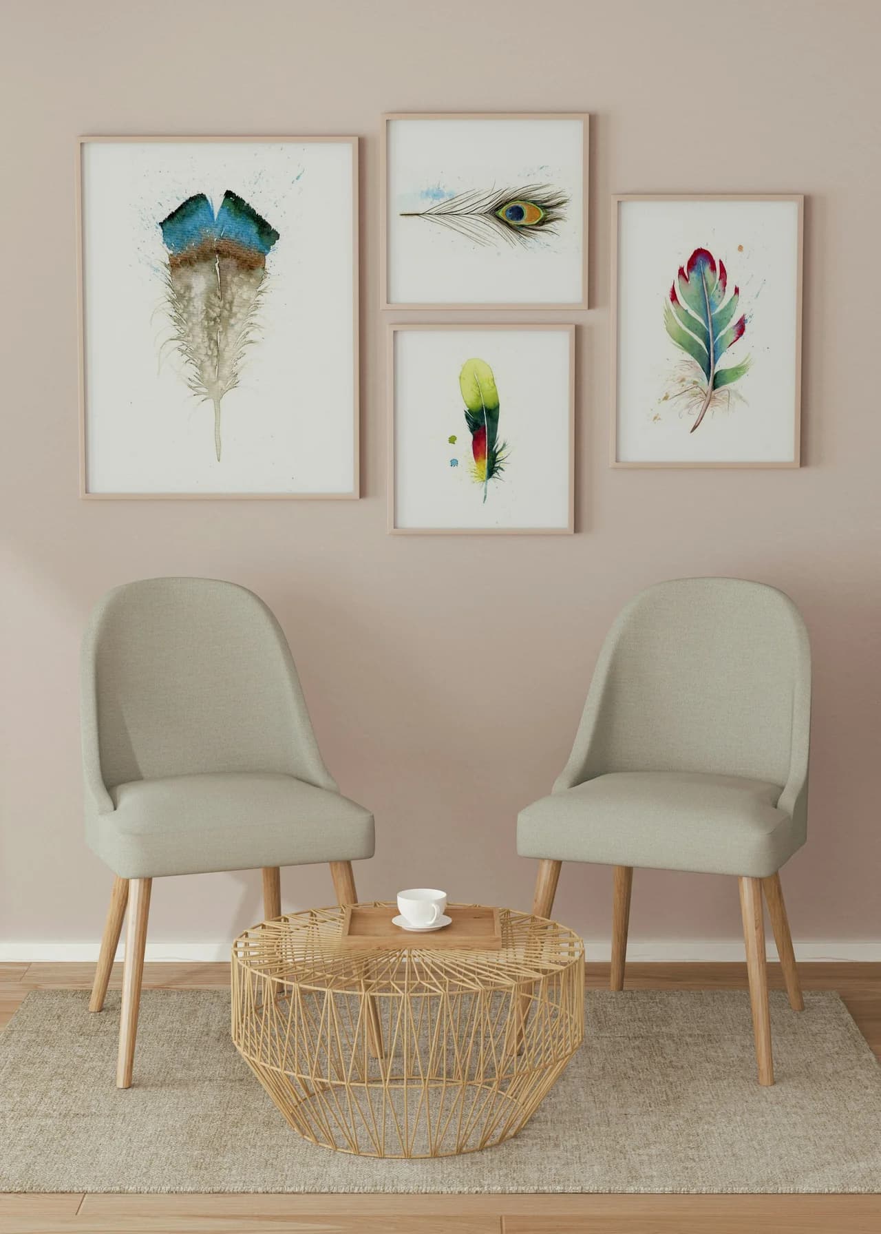 Blue Jay shown in a room setting