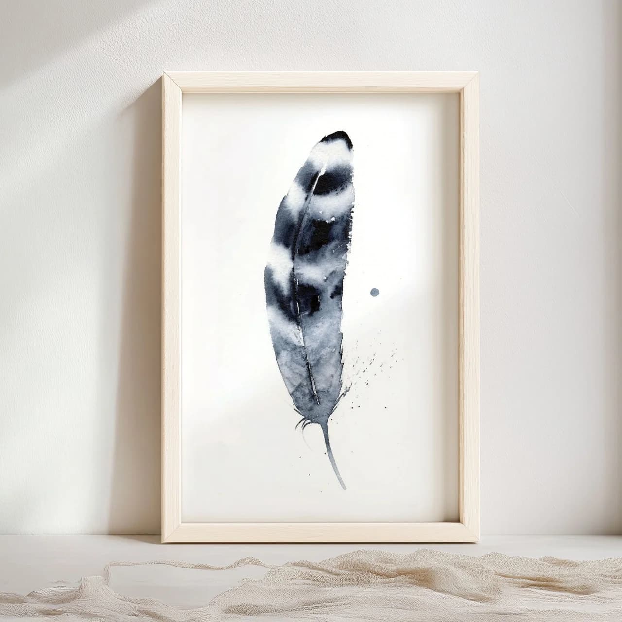 Hawk shown in a room setting