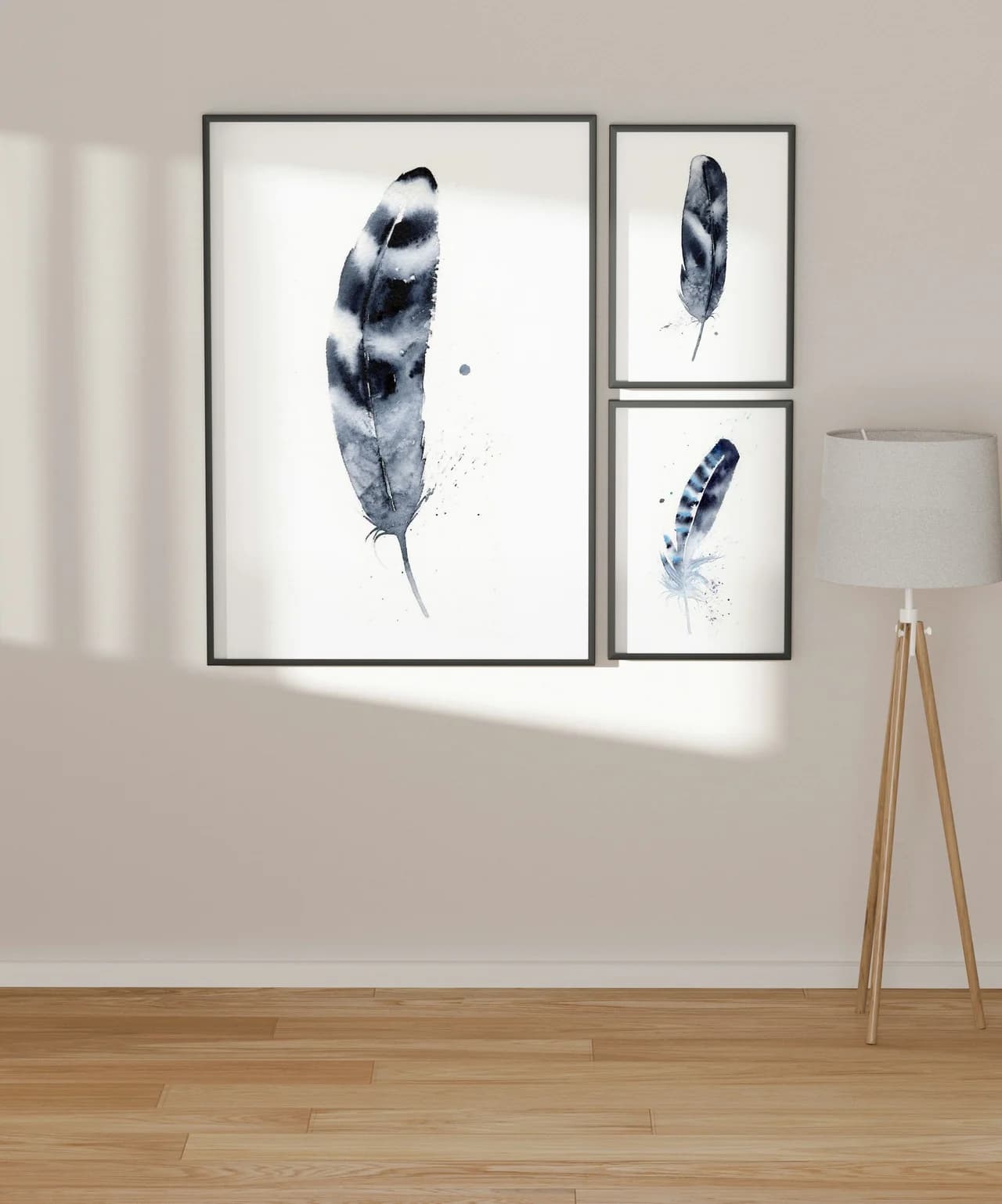Hawk shown in a room setting