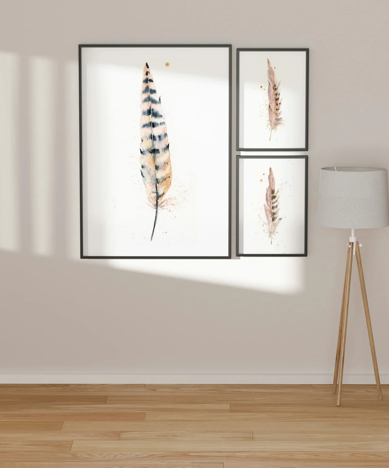 Pheasant shown in a room setting