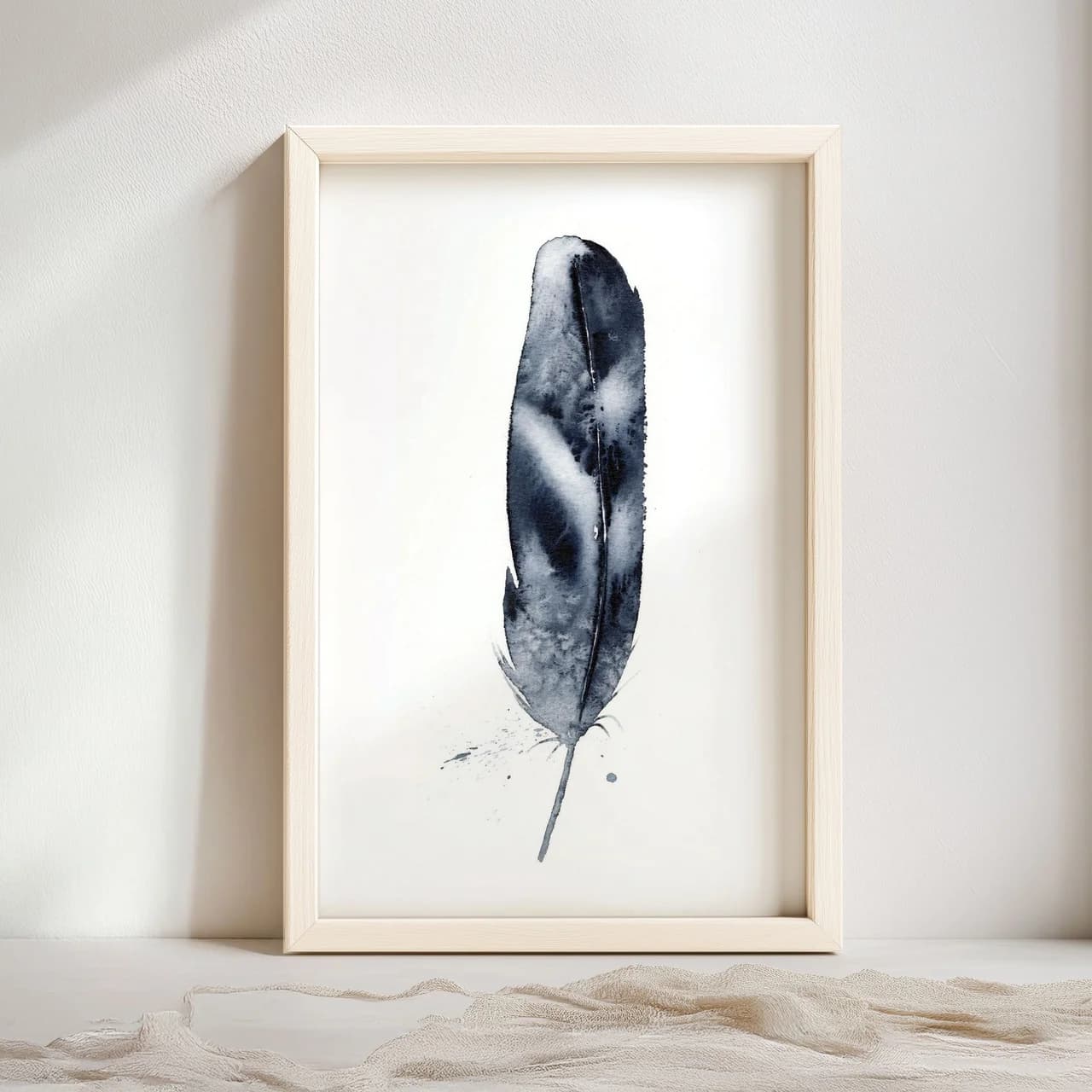 Hawk shown in a room setting