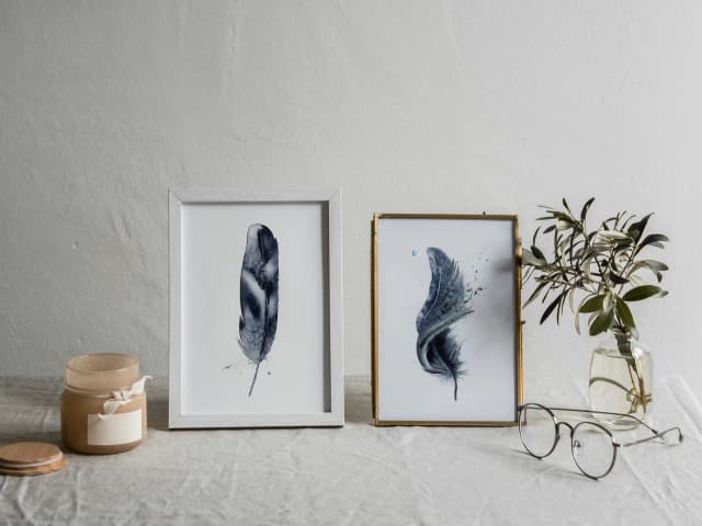 Hawk shown in a room setting