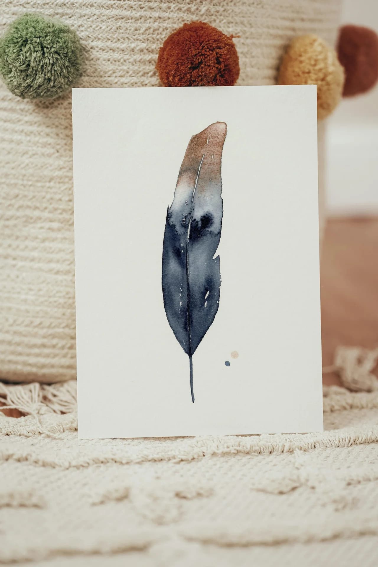 Eagle shown in a room setting