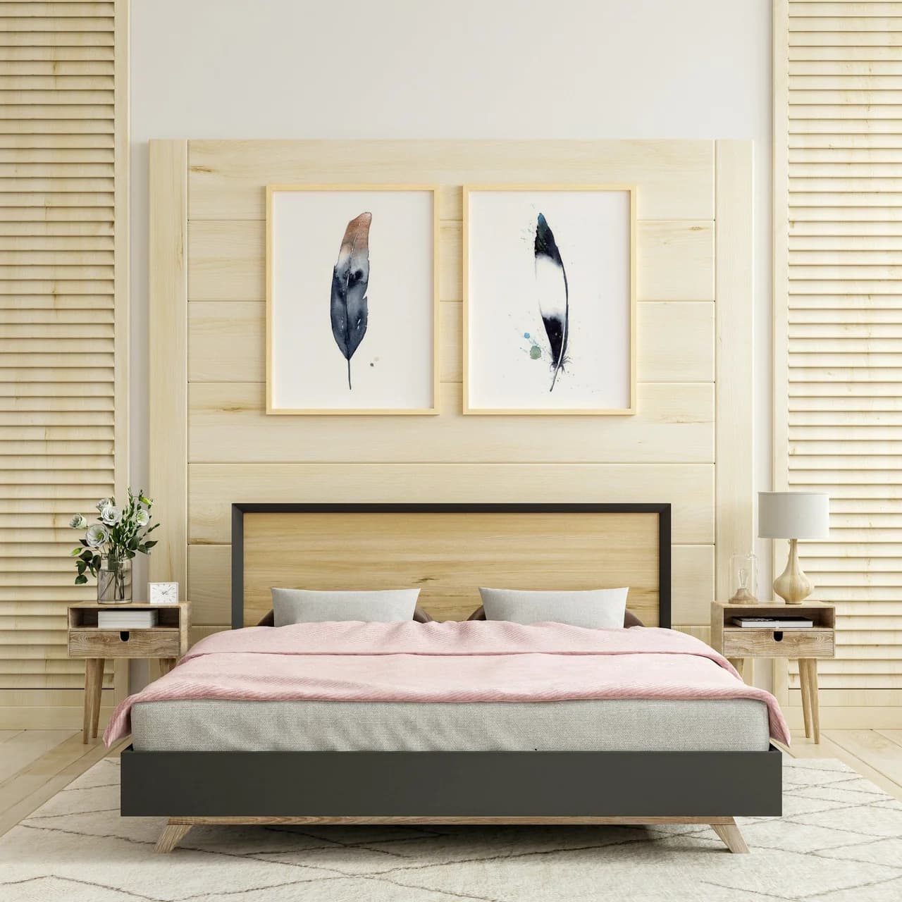 Eagle shown in a room setting