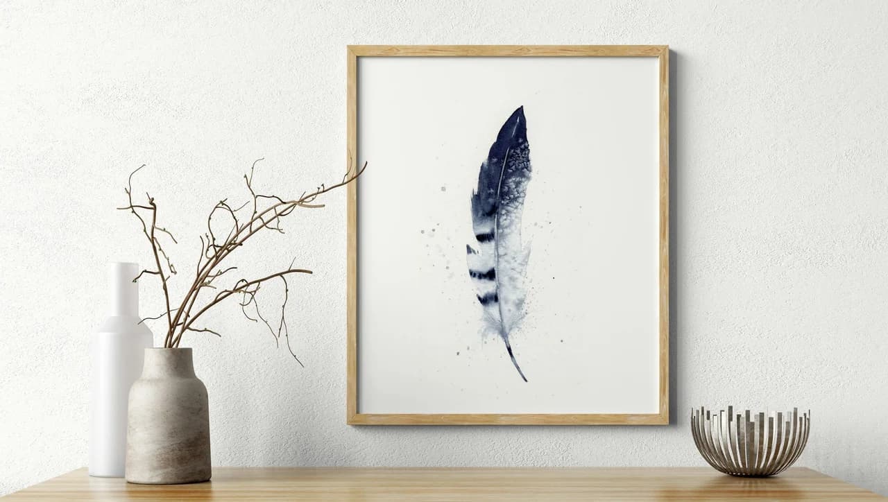 Blue Jay shown in a room setting
