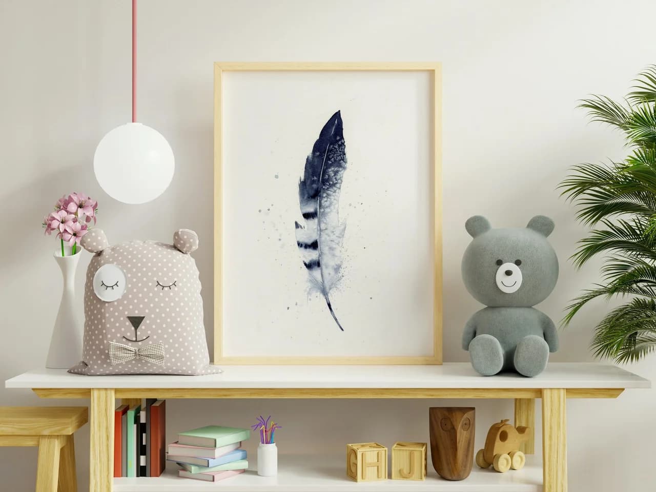 Blue Jay shown in a room setting