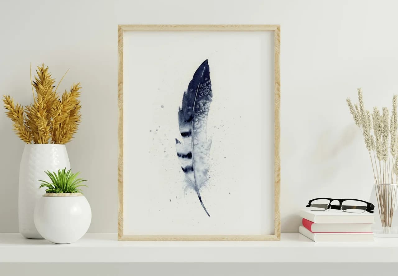 Blue Jay shown in a room setting