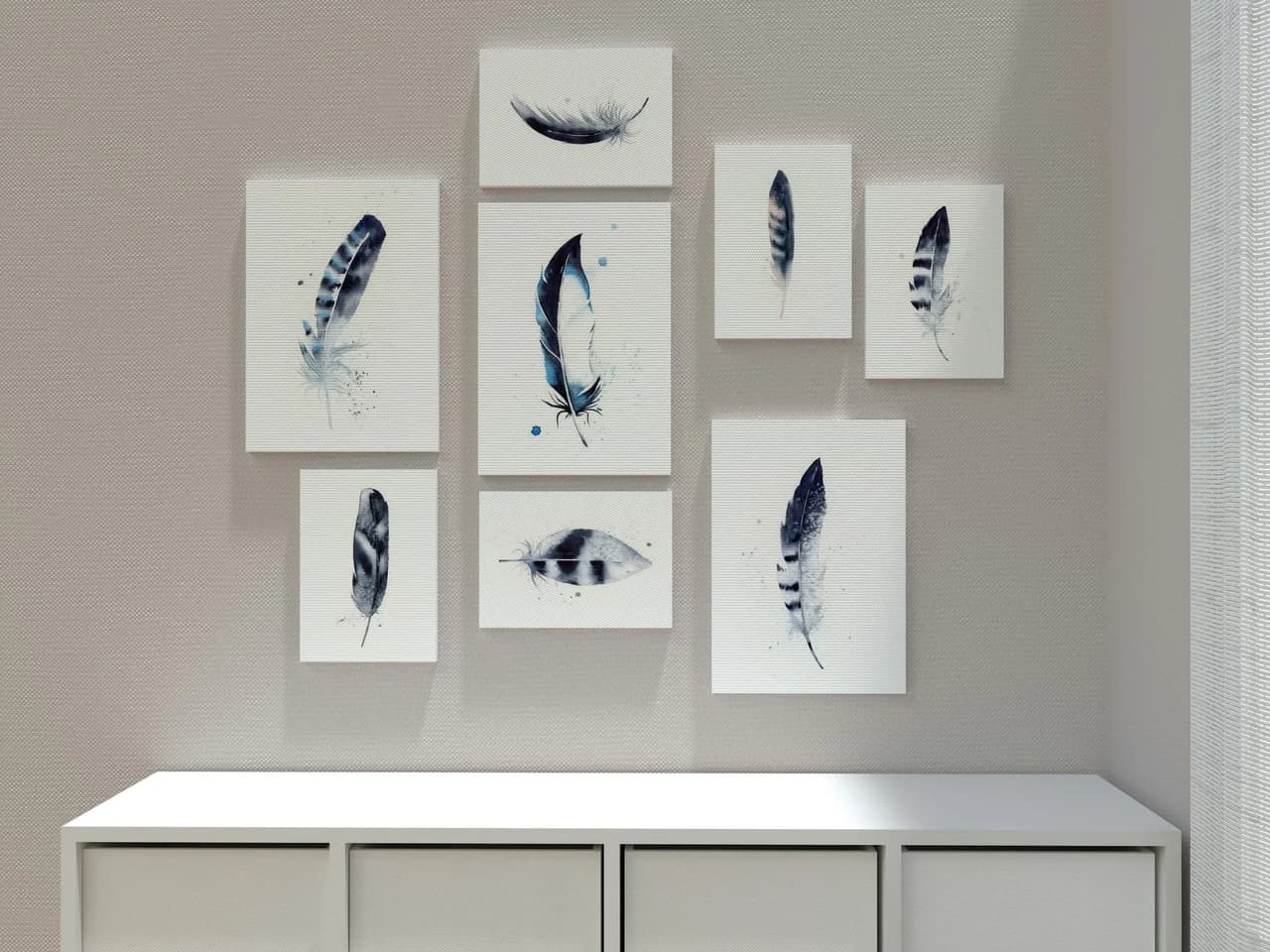 Blue Jay shown in a room setting