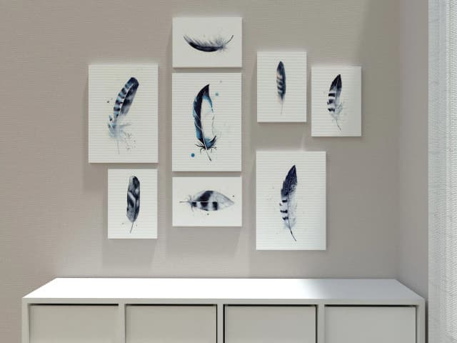 Blue Jay shown in a room setting