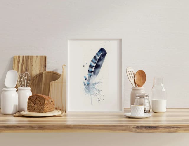 Blue Jay shown in a room setting