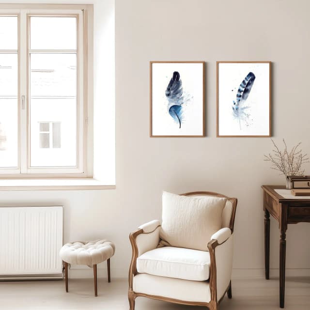 Blue Jay shown in a room setting