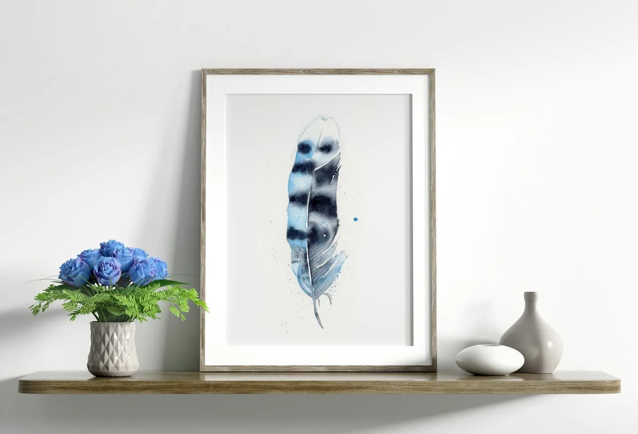 Blue Jay shown in a room setting