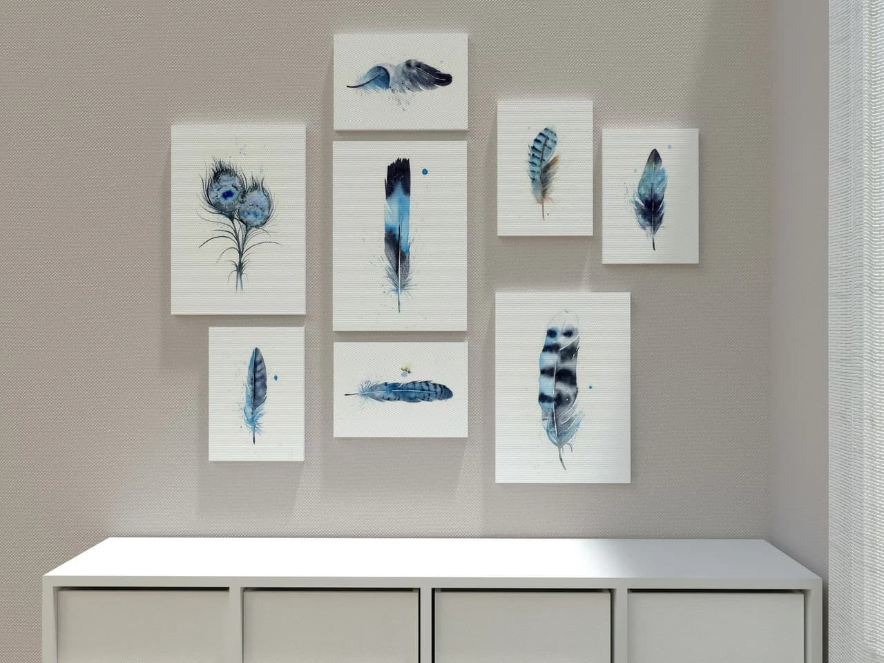 Blue Jay shown in a room setting