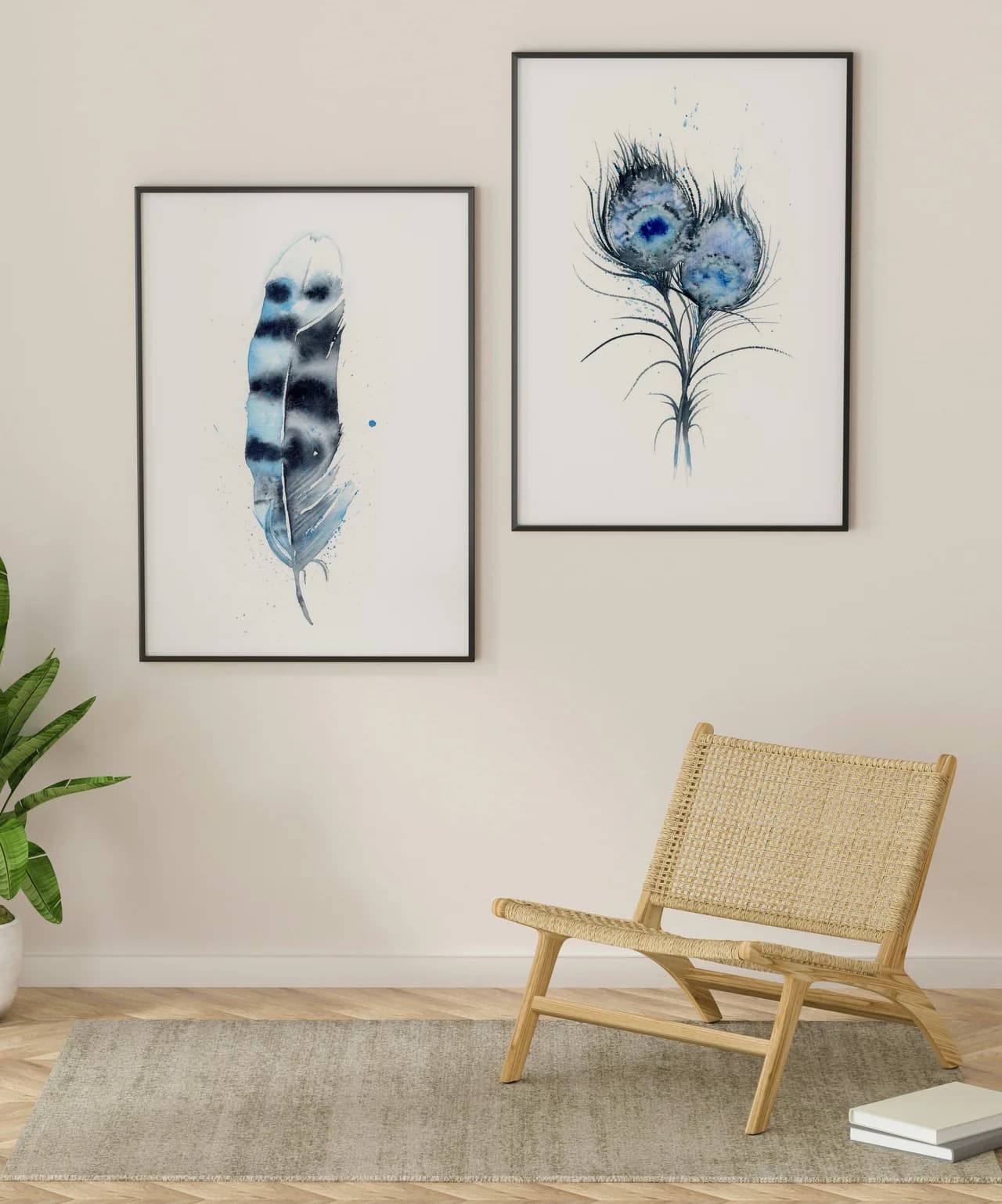Blue Jay shown in a room setting
