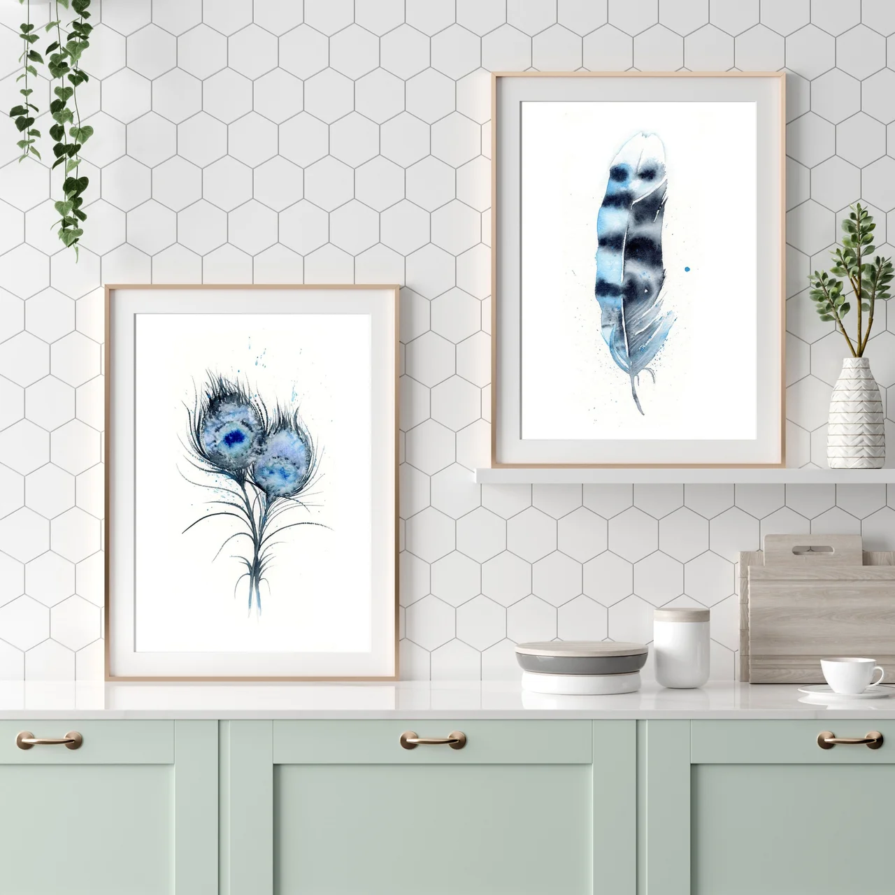 Blue Jay shown in a room setting