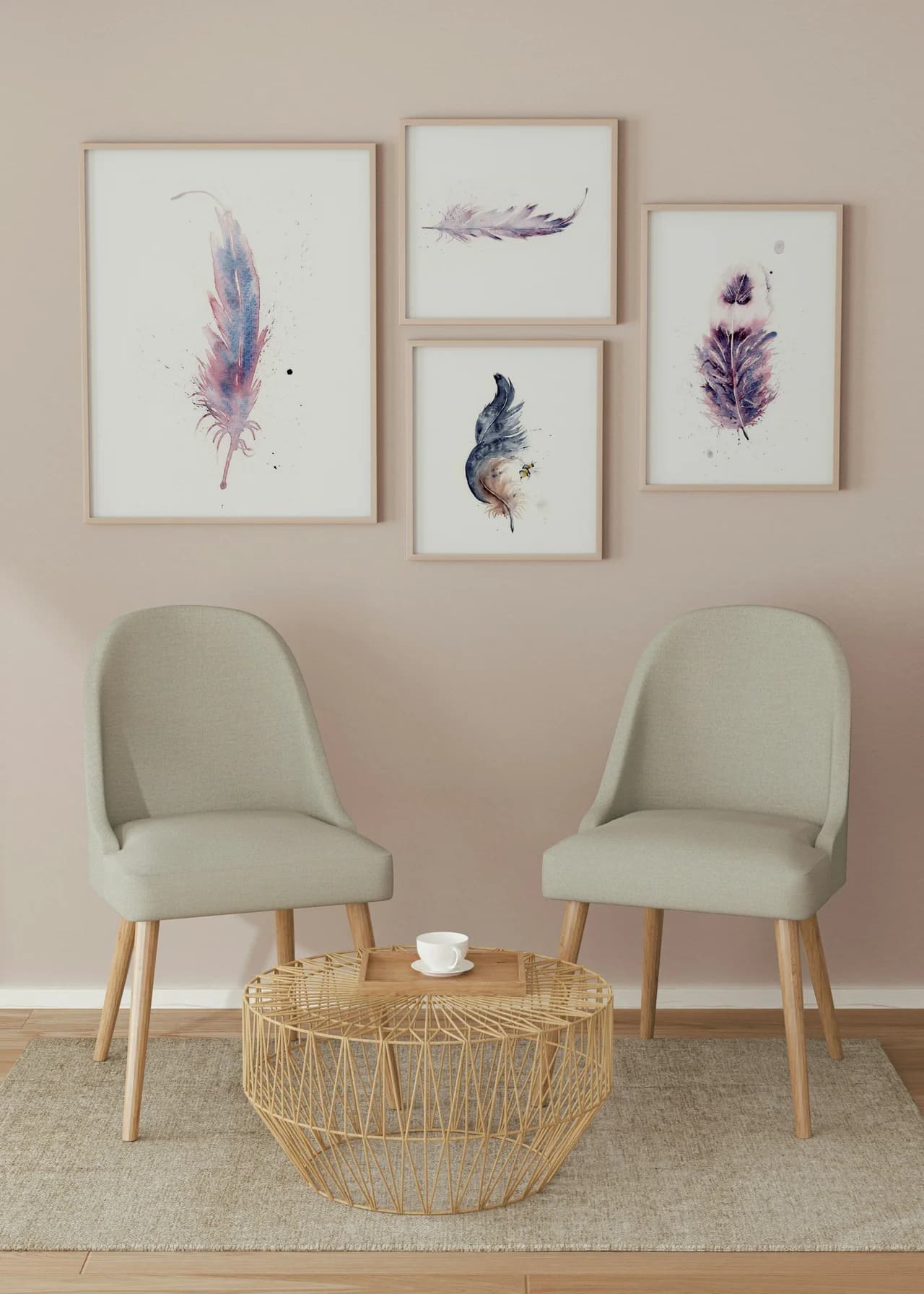Blue Jay shown in a room setting