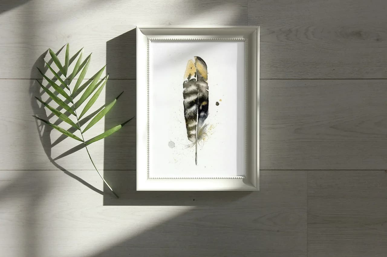 Pheasant shown in a room setting