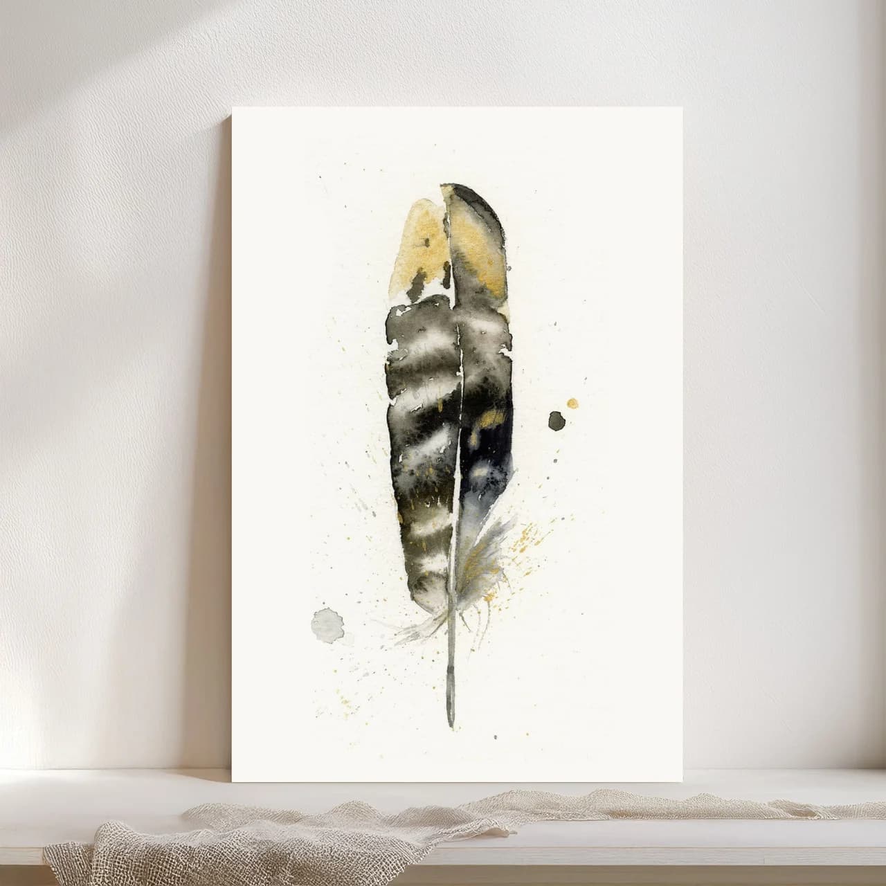 Pheasant shown in a room setting