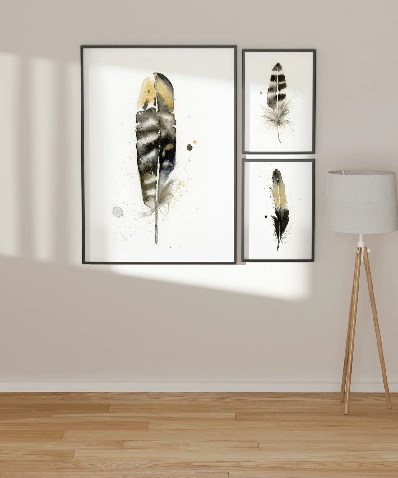 Pheasant shown in a room setting