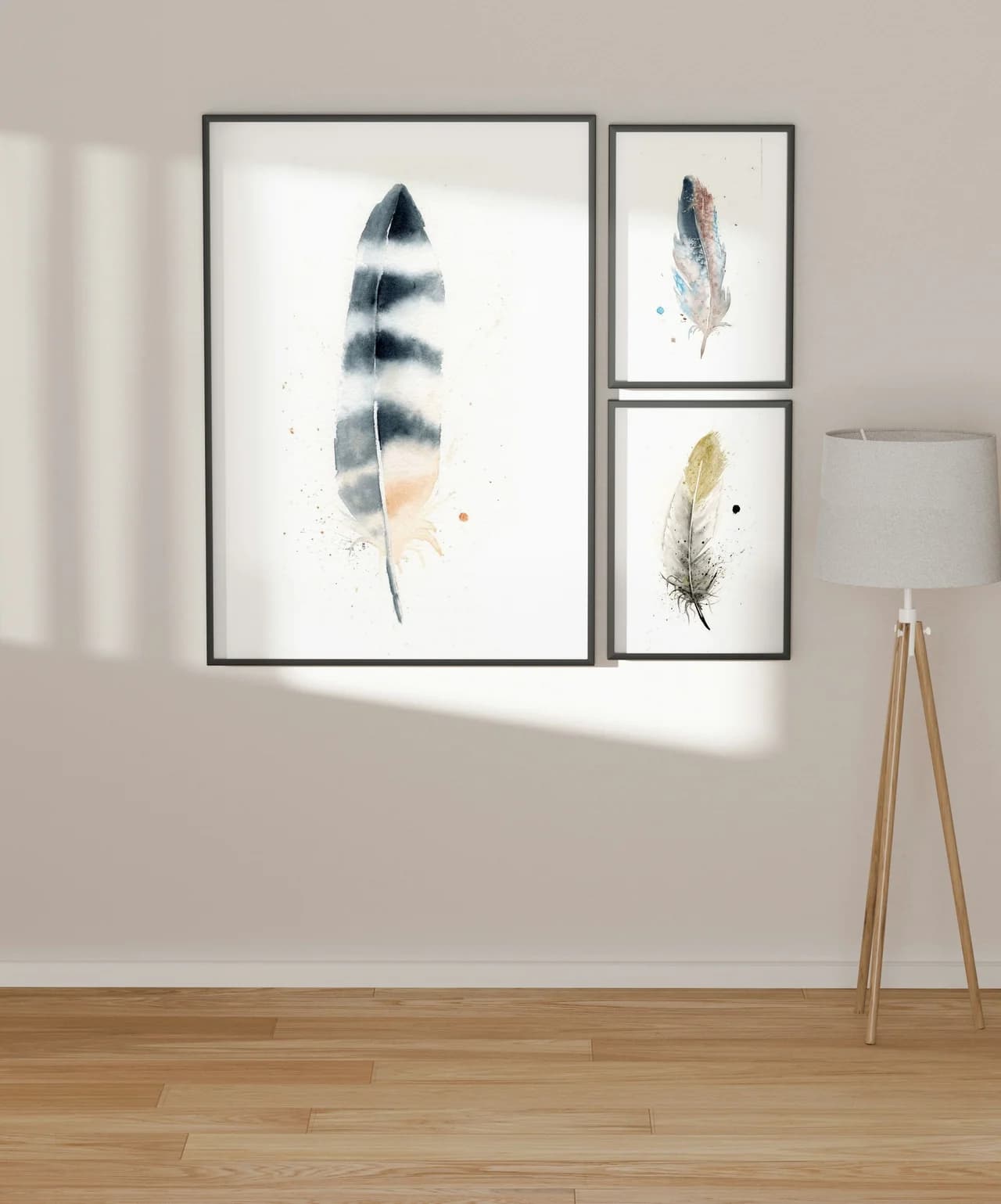 Red Shoulder Hawk shown in a room setting