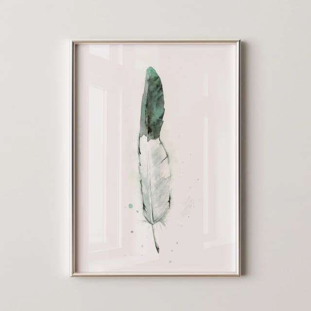 White Ibis shown in a room setting